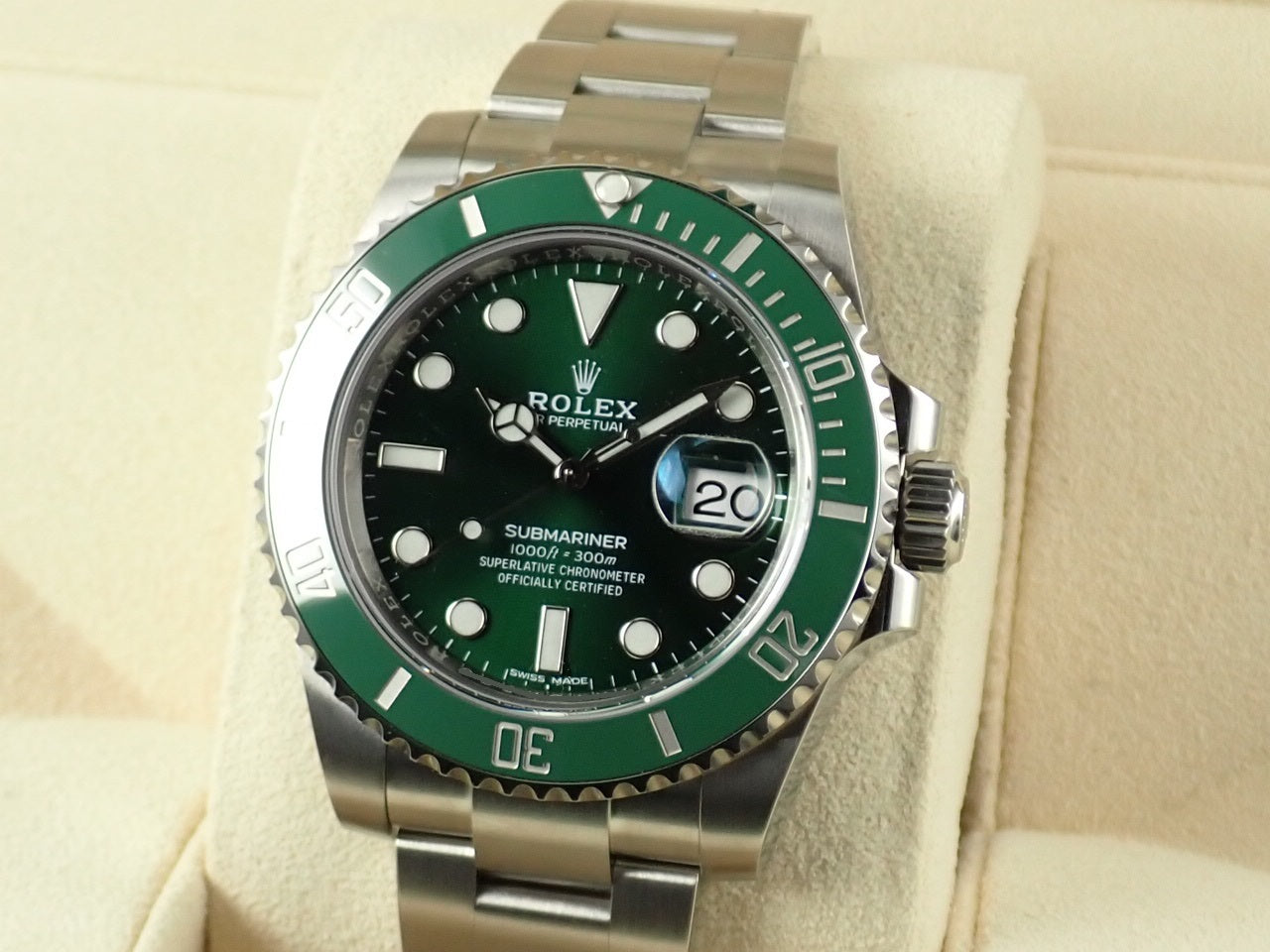 Rolex Submariner Green [Unused] &lt;New warranty, box, etc.&gt;