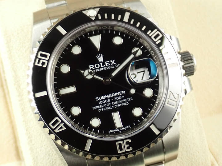 ロレックス サブマリーナー Ref.116610LN ブラック文字盤 中古 submariner-477
