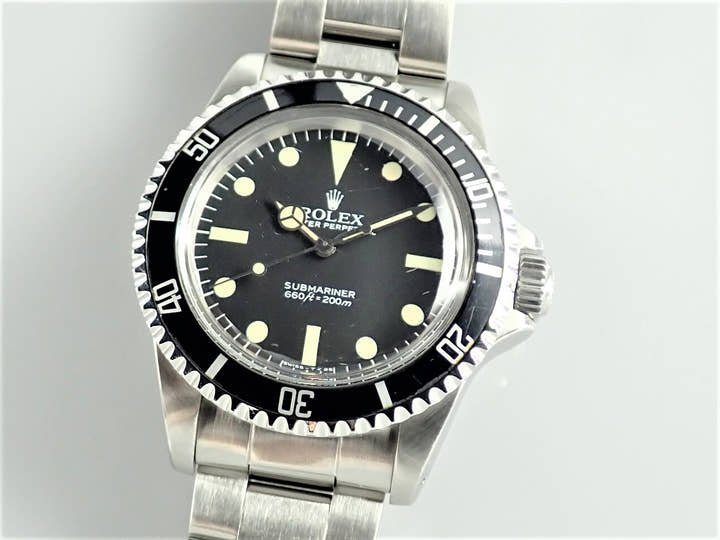 ロレックス サブマリーナー Ref.5513 ブラック文字盤 中古 submariner-482