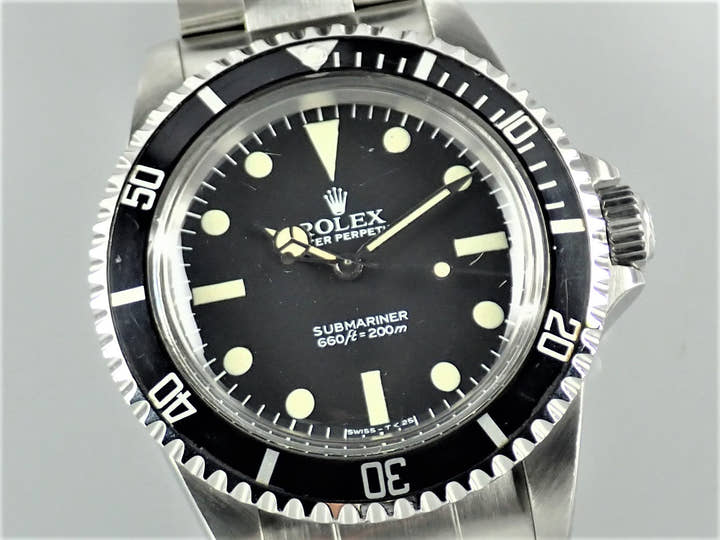 ロレックス サブマリーナー Ref.5513 ブラック文字盤 中古 submariner-482
