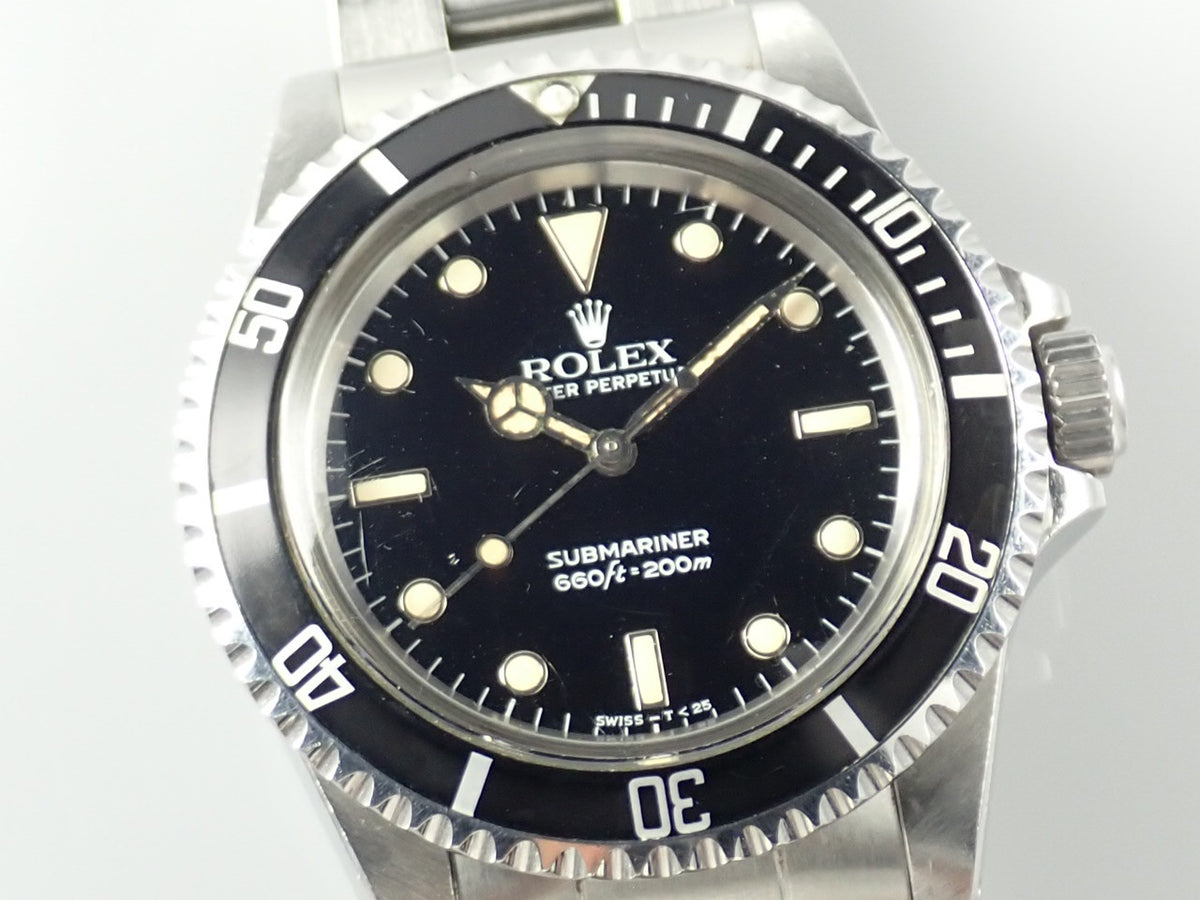 ロレックス サブマリーナー Ref.5513 ブラック文字盤 中古 095394QS
