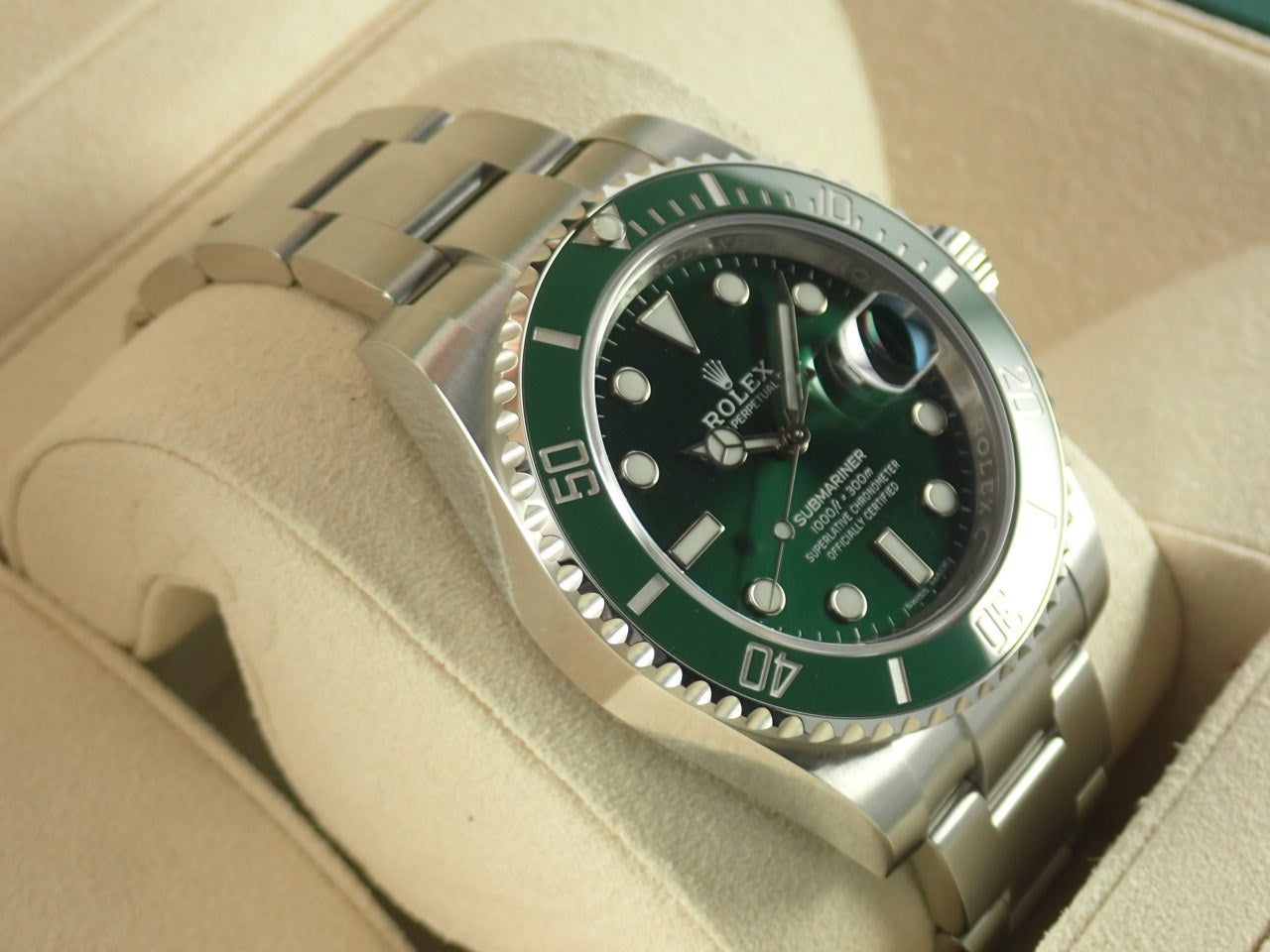 Rolex Submariner Green [Unused] &lt;Warranty, Box, etc.&gt;