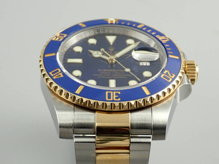 ロレックス サブマリーナー Ref.116613LB ブルー文字盤 中古 submariner-488