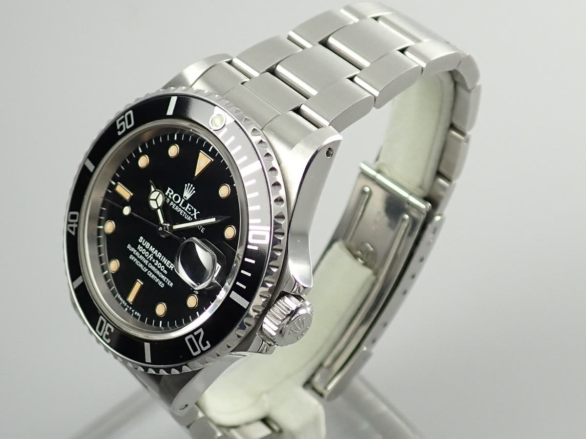 ロレックス サブマリーナー Ref.168000 ブラック文字盤 中古 submariner-489