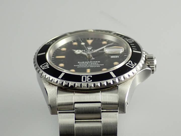 ロレックス サブマリーナー Ref.168000 ブラック文字盤 中古 submariner-489
