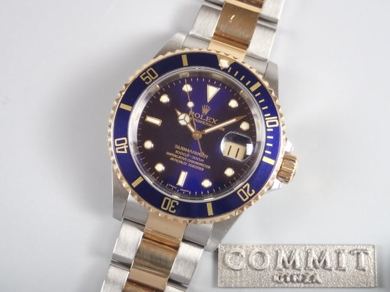 Rolex Submariner combination model blue sub Y serial number Ref.16613