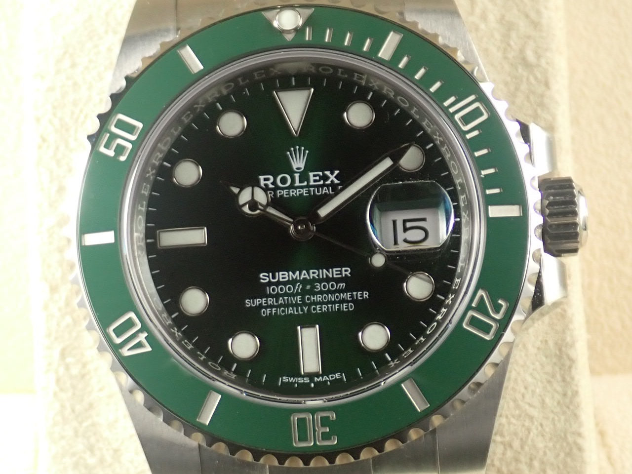 Rolex Submariner Green [Unused] &lt;Warranty, Box, etc.&gt;