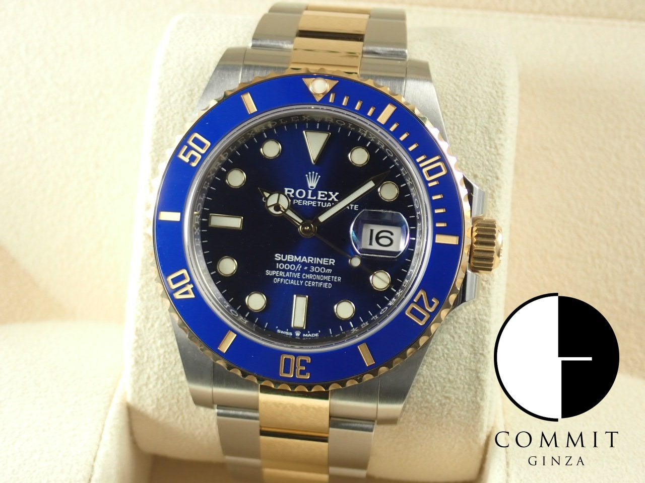 Rolex Submariner combination model blue sub [unused] &lt;&lt; new warranty card, box, etc. &gt;&gt;