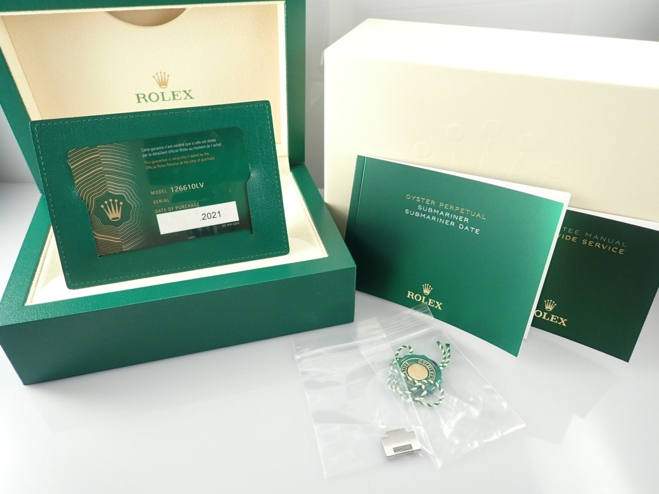 Rolex New Submariner Date Green [Unused] &lt;New warranty, box, etc.&gt;