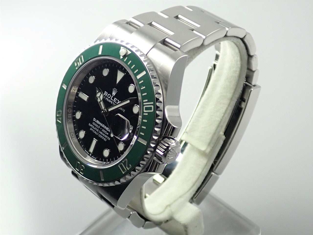 Rolex New Submariner Date Green [Excellent Condition] &lt;New Warranty Card, Box, etc.&gt;