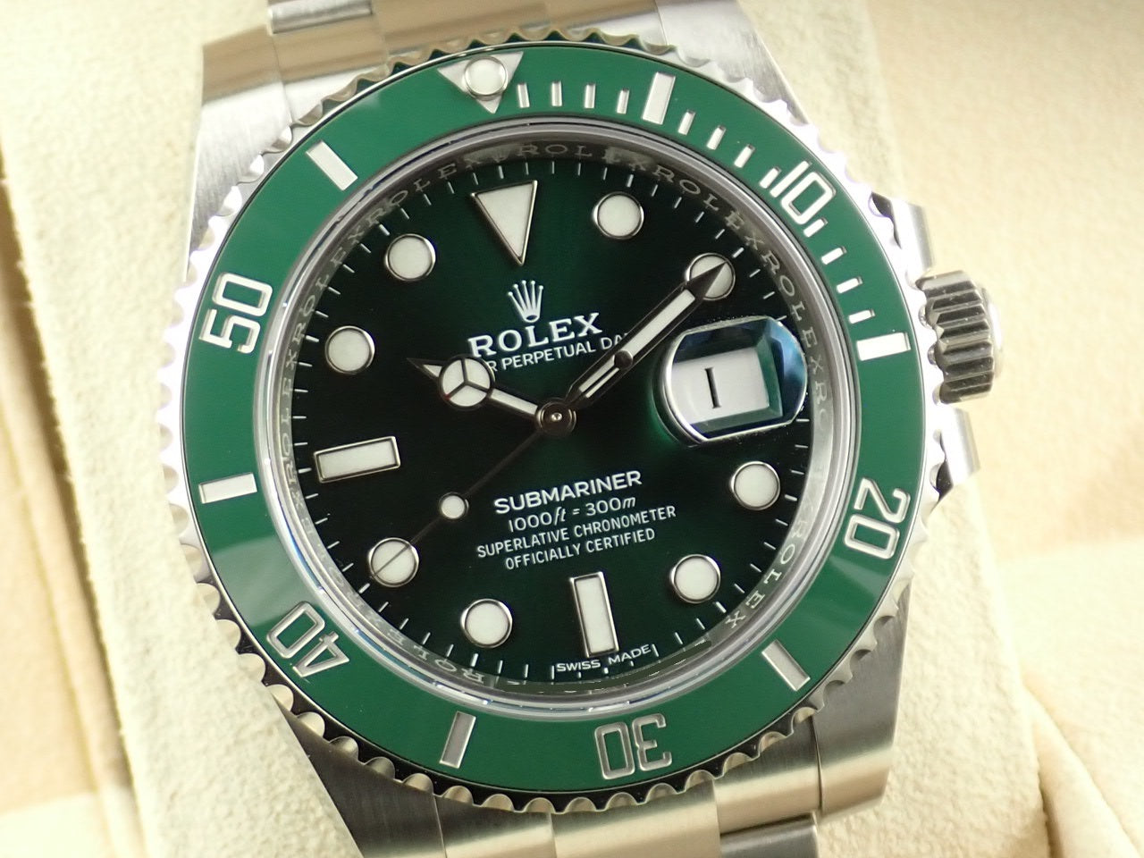 Rolex Submariner Green [Unused] &lt;Warranty, Box, etc.&gt;