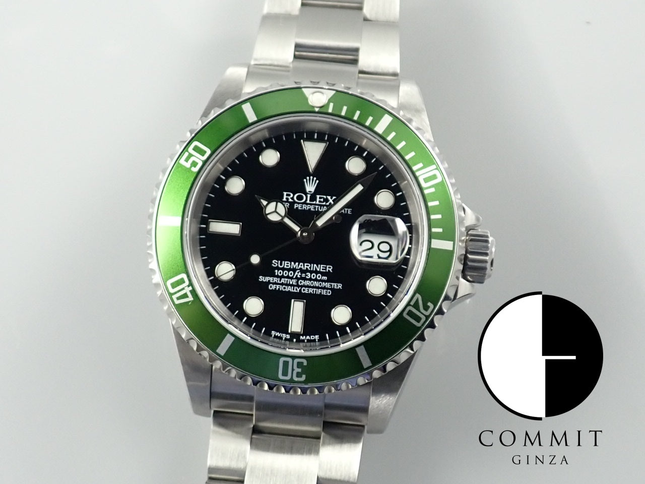 Rolex Submariner Green F serial number &lt;Warranty, box, etc.&gt;