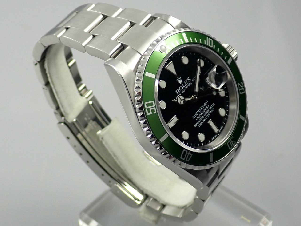 Rolex Submariner Green F serial number &lt;Warranty, box, etc.&gt;