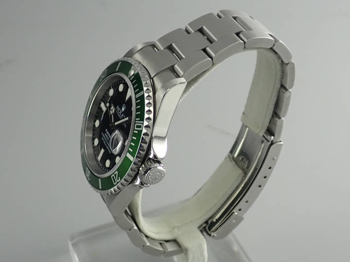 ロレックス サブマリーナー デイト Ref.16610LV ステンレススチール ブラック文字盤