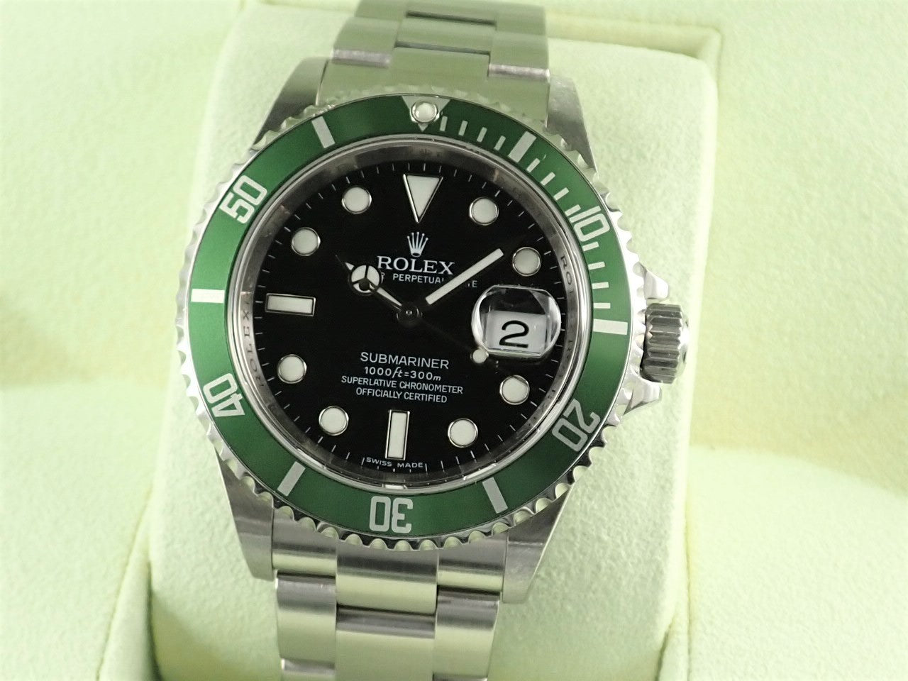 Rolex Submariner Green V serial number &lt;Warranty, box, etc.&gt;