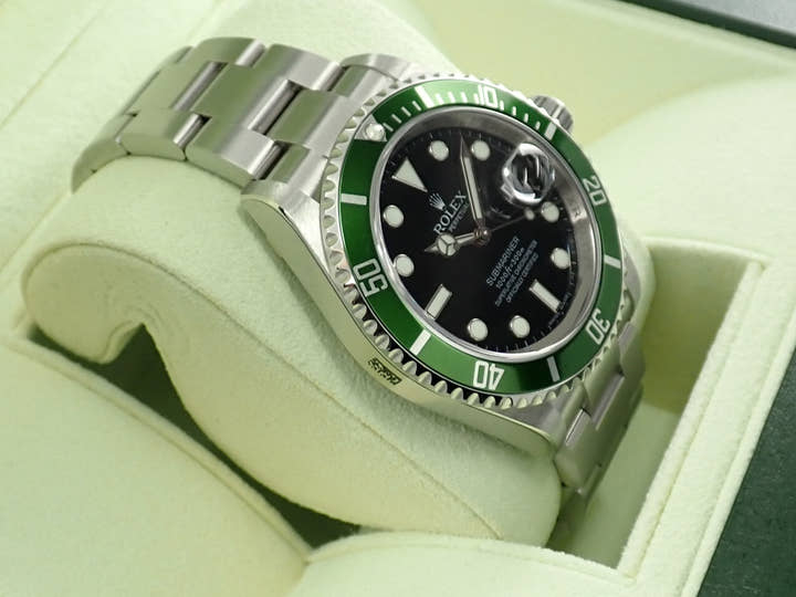 Rolex Submariner Date Ref. 16610LV Stainless Steel Black Dial
