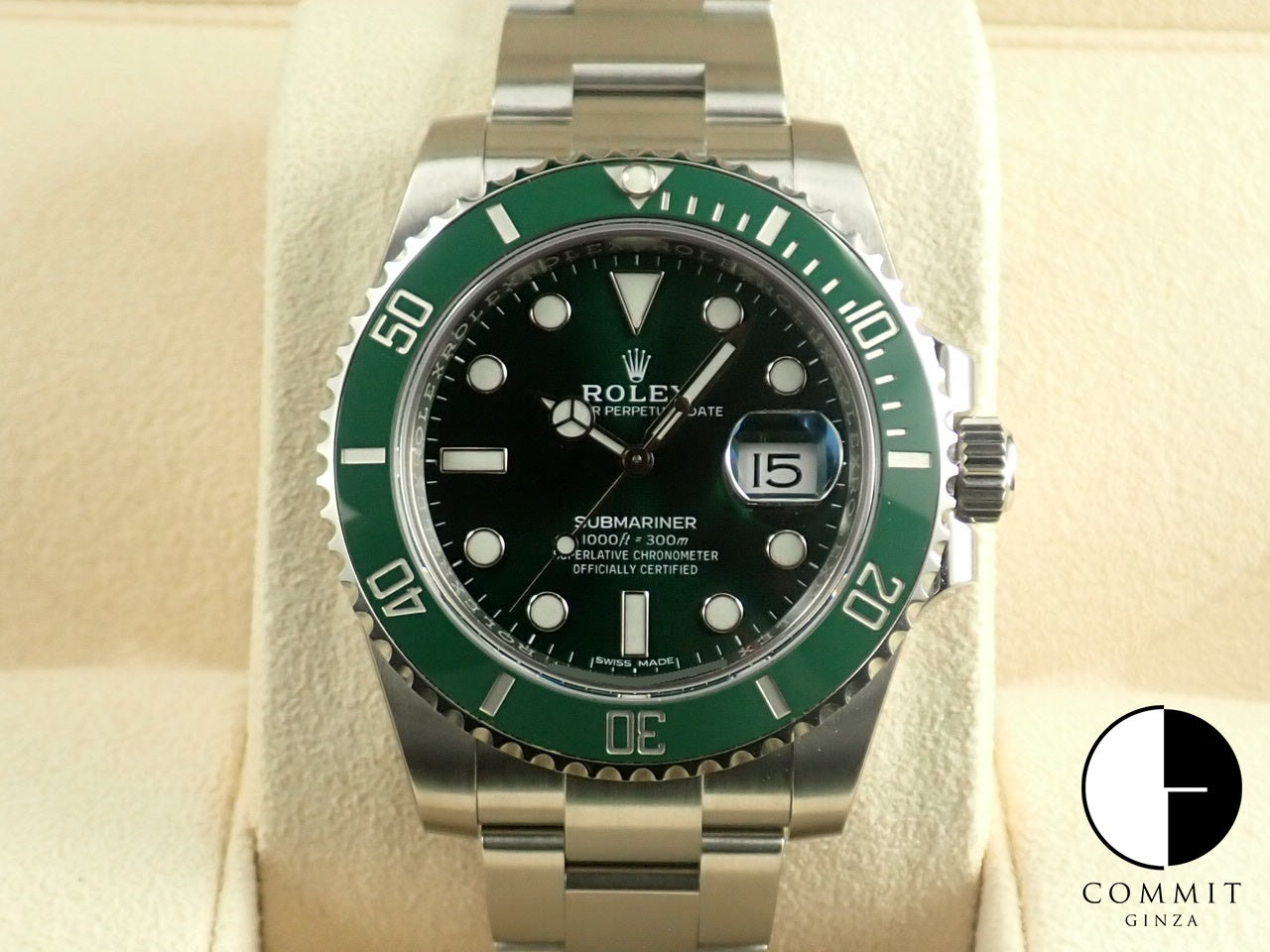 Rolex Submariner Green &lt;New warranty, box, etc.&gt;