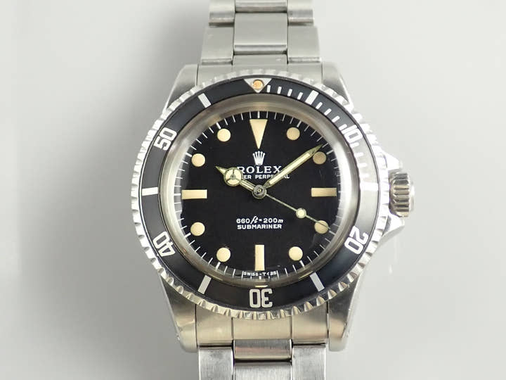 ロレックス サブマリーナー Ref.5513 ステンレススチール ブラック文字盤