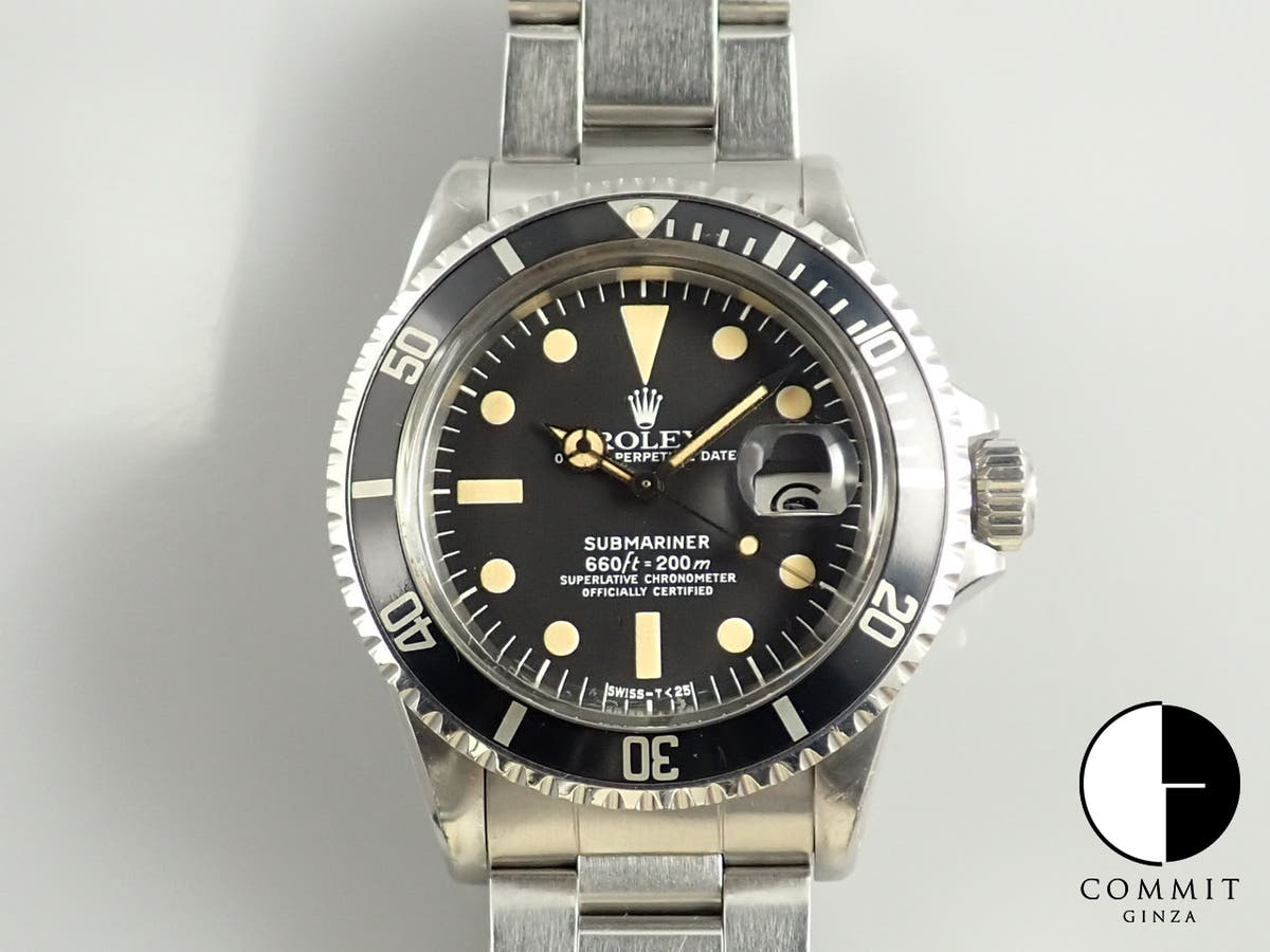 ロレックス 白サブマリーナー Ref.1680 ブラック文字盤 中古 8ARFXJ41