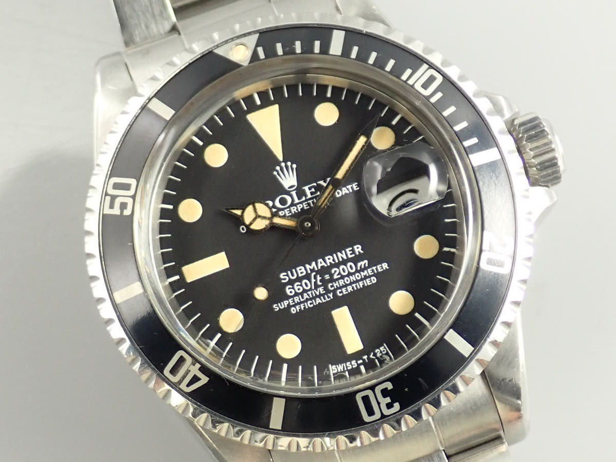 ロレックス 白サブマリーナー Ref.1680 ブラック文字盤 中古 8ARFXJ41