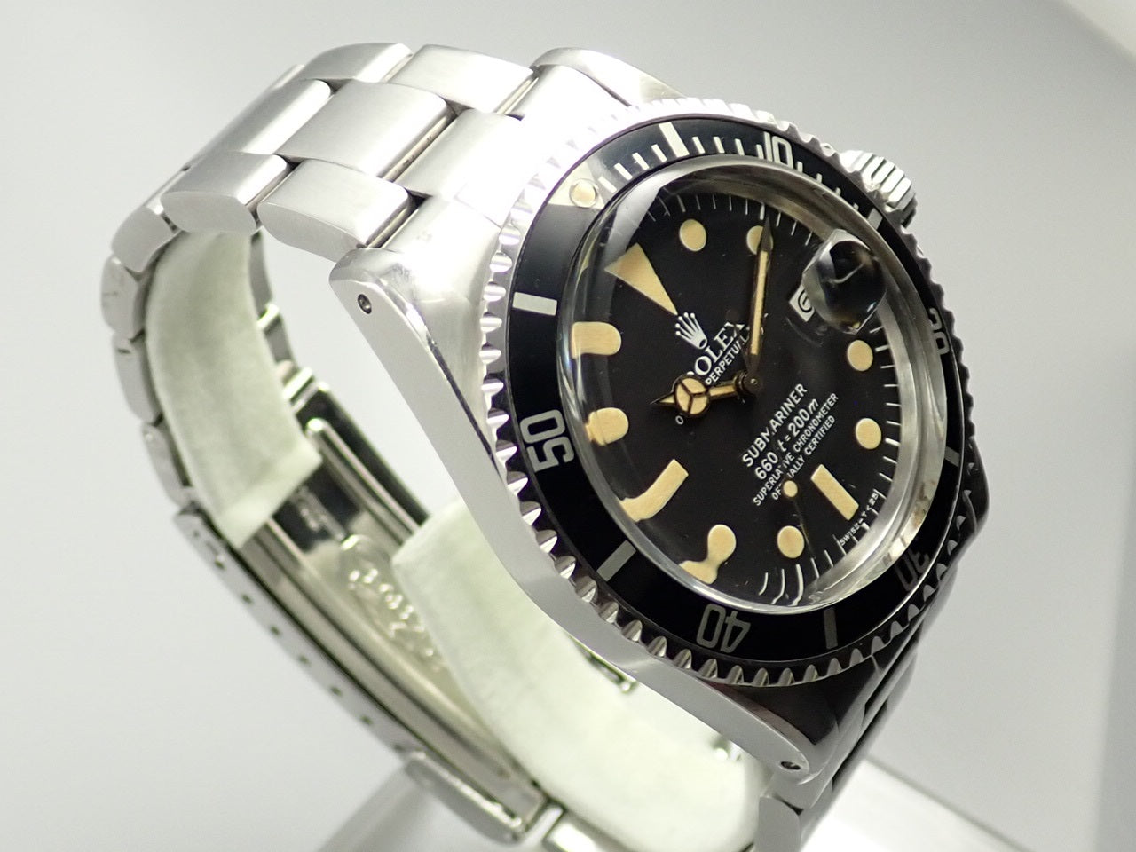 ロレックス 白サブマリーナー 1680 ブラック 中古 8ARFXJ41