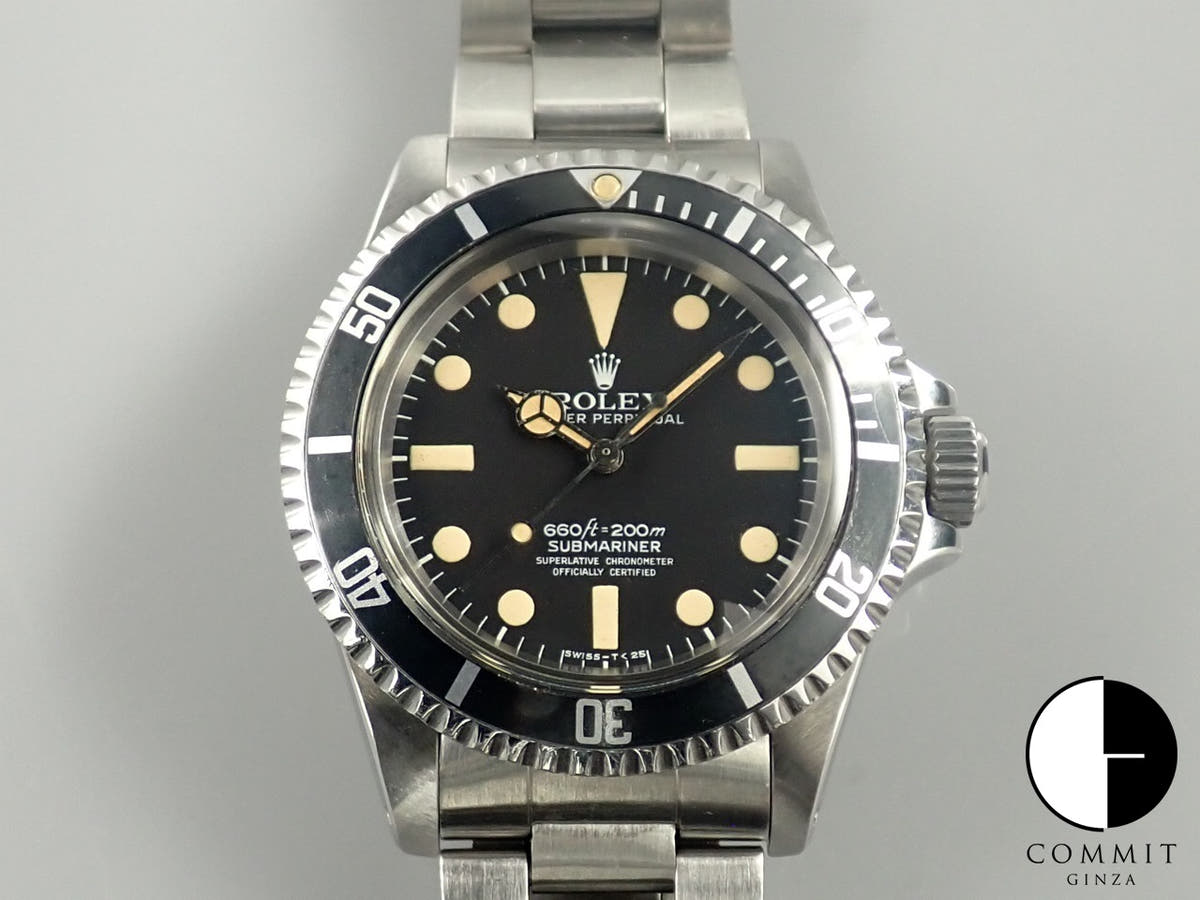 ロレックス サブマリーナー Ref.5512 ブラック文字盤 中古 WLRYSX5M