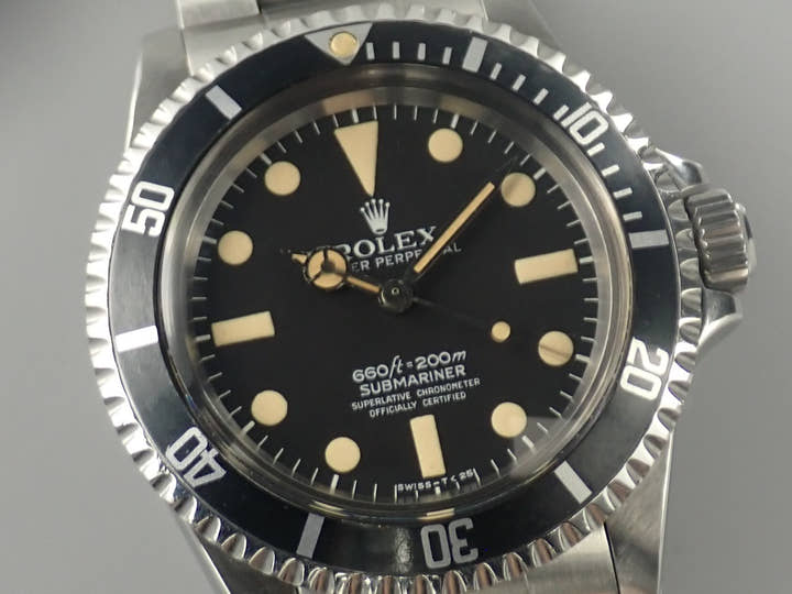 ロレックス サブマリーナー Ref.5512 ブラック文字盤 中古 WLRYSX5M