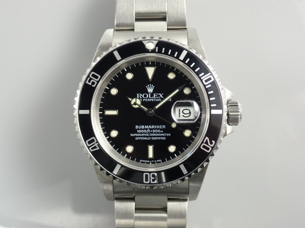 ロレックス サブマリーナー デイト Ref.16610 ブラック文字盤 中古 3T83YCHM