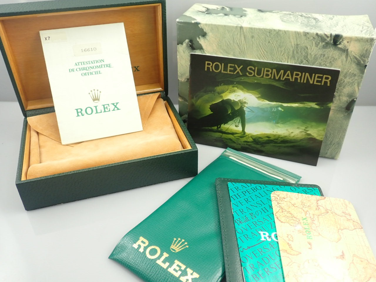 Rolex Submariner Date X serial number &lt;Warranty, box, etc.&gt;