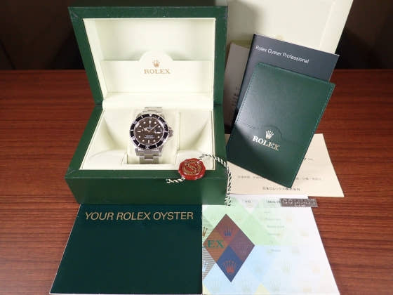 ロレックス サブマリーナー Ref.16610 ブラック文字盤 中古 submariner-56