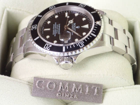 ロレックス サブマリーナー Ref.16610 ブラック文字盤 中古 submariner-56