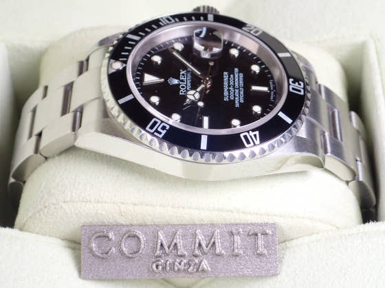 ロレックス サブマリーナー Ref.16610 ブラック文字盤 中古 submariner-56