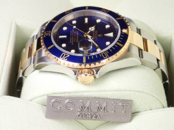 ロレックス サブマリーナー Ref.16613 ブルー文字盤 中古 submariner-59