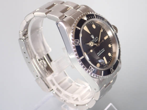 ロレックス サブマリーナー Ref.5513 ブラック文字盤 中古 submariner-5