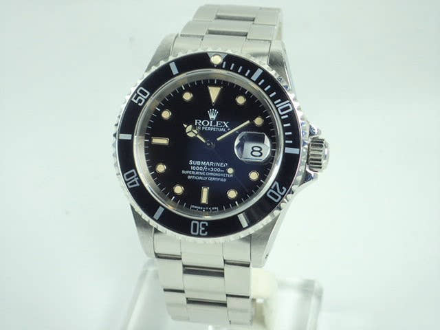 ロレックス サブマリーナー Ref.16610 ブラック文字盤 中古 submariner-235