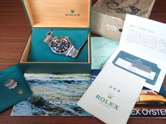 ロレックス サブマリーナー Ref.5513 ブラック文字盤 中古 submariner-5