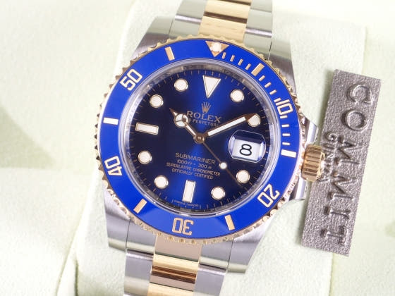 ロレックス サブマリーナー Ref.116613LB ブルー文字盤 中古 submariner-66