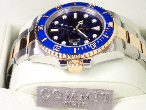 ロレックス サブマリーナー Ref.116613LB ブルー文字盤 中古 submariner-66