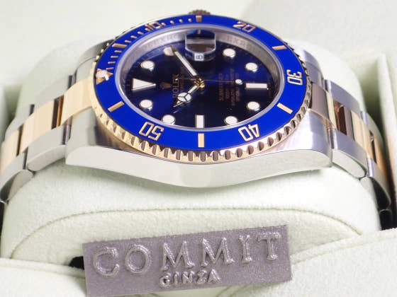 ロレックス サブマリーナー Ref.116613LB ブルー文字盤 中古 submariner-66