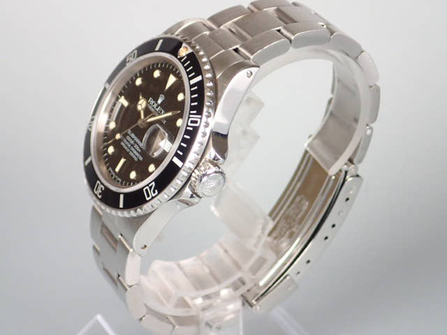 ロレックス サブマリーナー Ref.16800 ブラック文字盤 中古 submariner-69