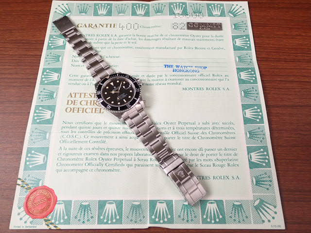ロレックス サブマリーナー Ref.16800 ブラック文字盤 中古 submariner-69