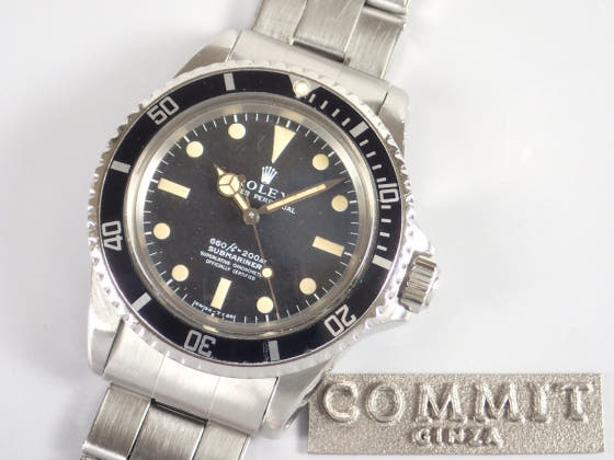 ロレックス サブマリーナー Ref.5512 ブラック文字盤 中古 submariner-6