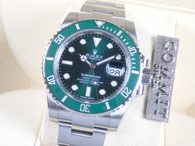 ロレックス サブマリーナー Ref.116610LV グリーン文字盤 中古 submariner-70