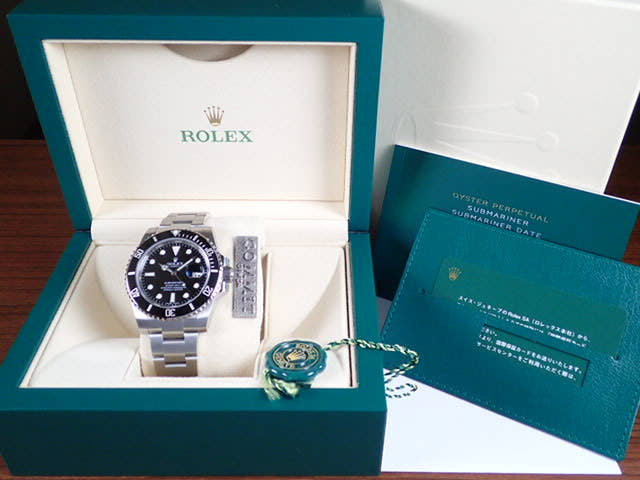 ロレックス サブマリーナー Ref.116610LN ブラック文字盤 未使用 submariner-76
