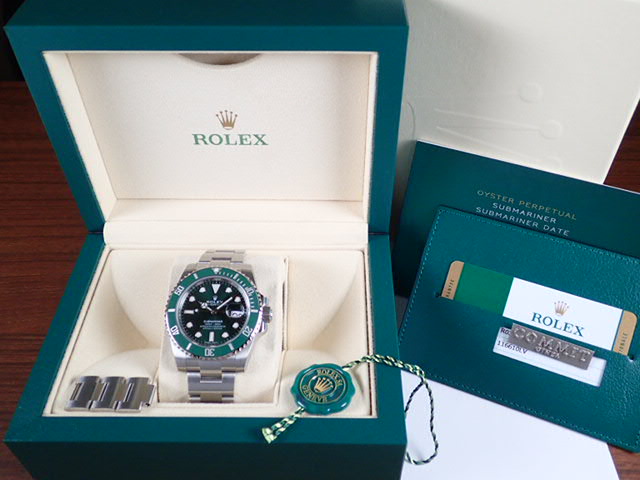 Rolex Submariner Green [Unused] Ref.116610LV