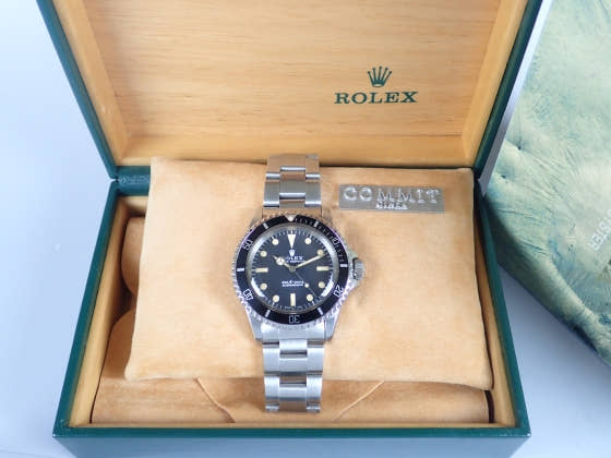 ロレックス サブマリーナー Ref.5513 ブラック文字盤 中古 submariner-7