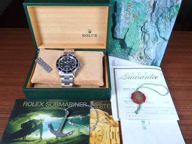 ロレックス サブマリーナー Ref.16610 ブラック文字盤 中古 submariner-80