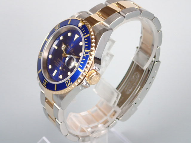 Rolex Submariner combination model blue sub Z serial number Ref.16613