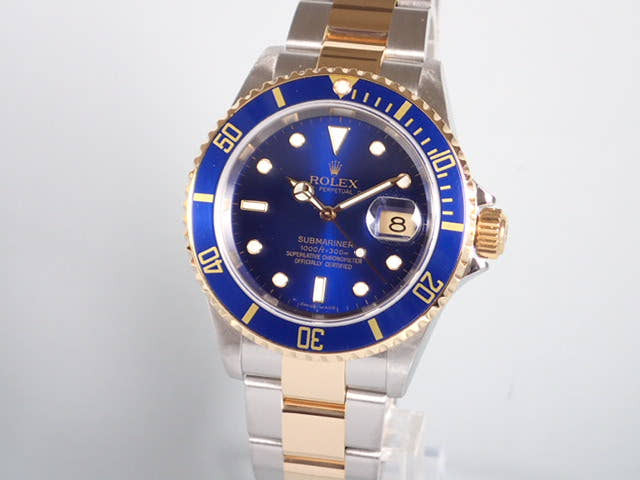 ロレックス サブマリーナー Ref.16613 ブルー文字盤 中古 submariner-86