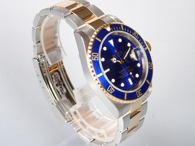 Rolex Submariner combination model blue sub Z serial number Ref.16613